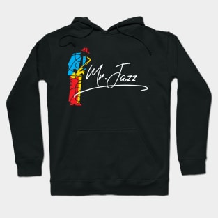 Mr. Jazz Modern Artistic Concept Hoodie